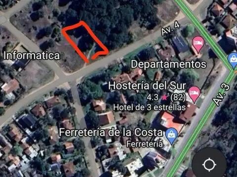 Terreno en Venta en Villa Gesell, USD 52.000