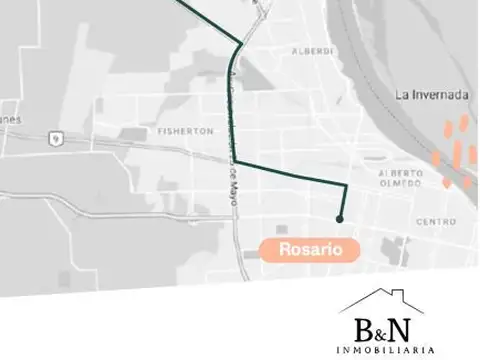 Terreno en Venta en Rosario, USD 21.000