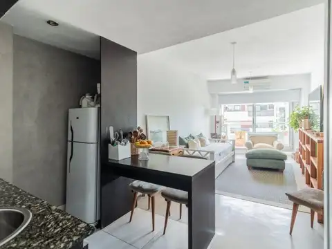 Departamento Monoambiente con 1 baño
