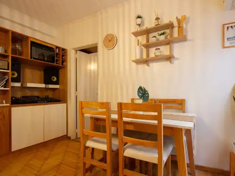 Departamento 2 ambientes con 1 baño