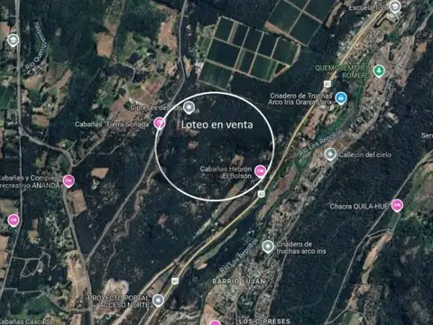 Terreno en Venta en El Bolson, USD 38.000