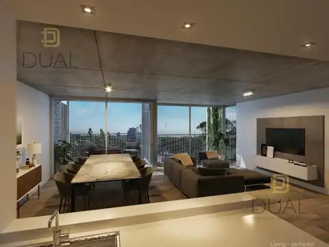 VENTA DEPARTAMENTO DOS DORMITORIOS BALCON TERRAZA EXCLUSIVA Y COCHERA EN REPUBLICA DE LA SEXTA