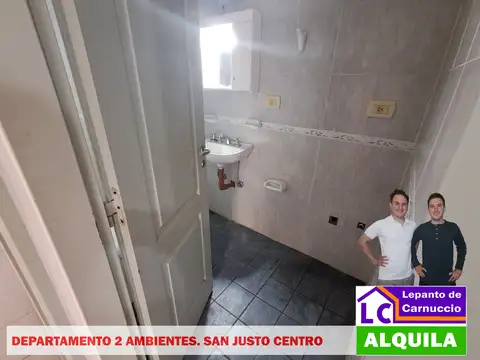 Departamento 2 ambientes con 1 baño