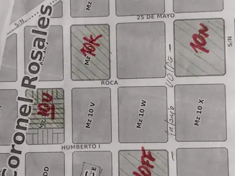 Terreno Baldío de 10x38.99m en Punta Alta, Bahía Blanca