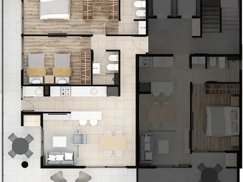 Departamento en venta 1 dormitorio - Lourdes