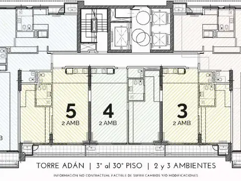 Alquiler 3 Amb. The Link Towers Puerto Madero Amoblado