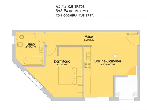 José Colombres 2000, Piso pb01