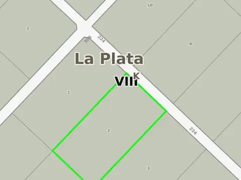 Terreno en Venta 151  mts Fondo