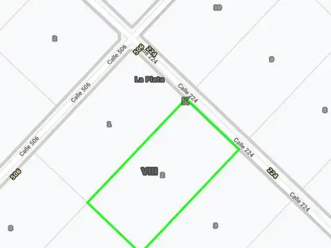 Terreno en Venta de 11784,0 m2