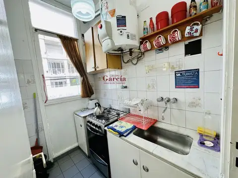 Departamento 2 ambientes con 1 baño