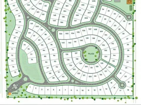 MRB - Hermoso lote perimetral  barrio San Pablo Chico- Pilar