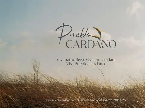 Lote en venta, Pueblo Cardano