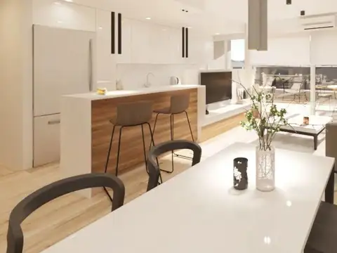 Departamento 2 ambientes con 1 baño