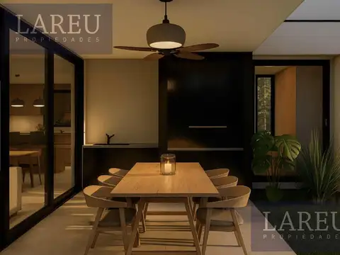 Casa 4 ambientes con 2 baños