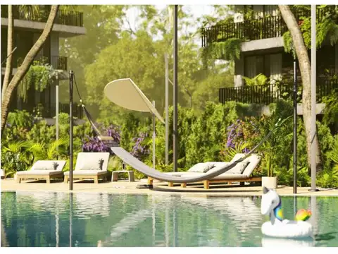 Monoambiente con parrilla