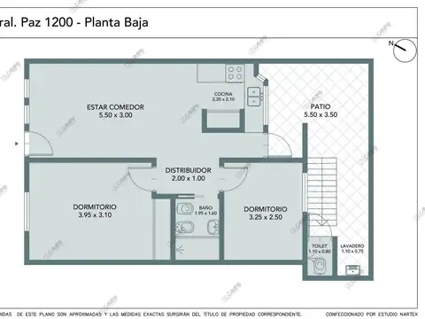 Av. General Paz  al 1200