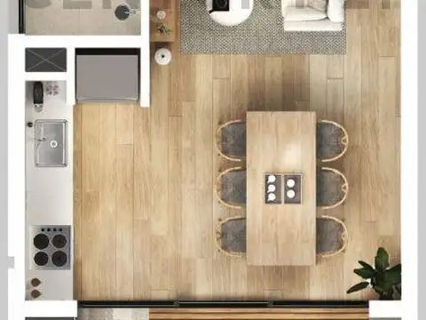 Departamento en Venta en Barrio Norte, USD 72.800