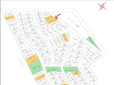 Terreno en Venta de 1107,0 m2