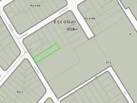 Terreno en Venta en Centro, USD 68.000