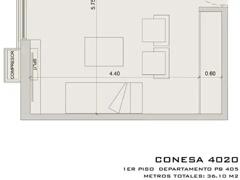 Departamento en  Villa Urquiza