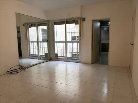 Departamento 2 ambientes con 1 baño