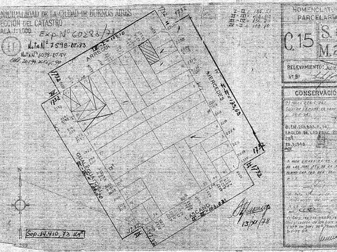 Gran Terreno en Villa Devoto / Monte Castro