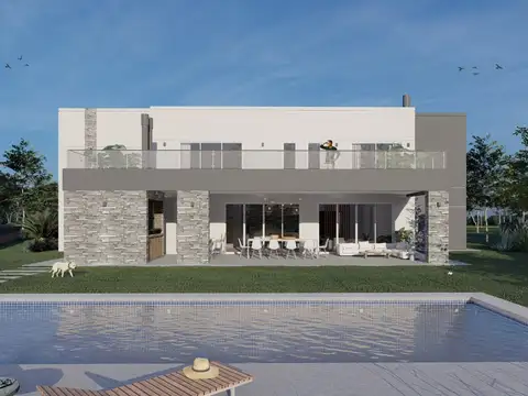 Casa de 5 ambientes  a estrenar, en Lagos de Canning 1 