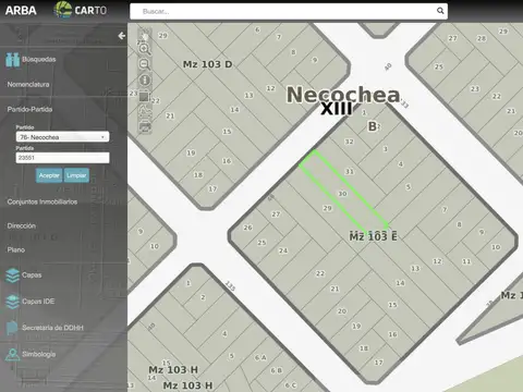 terreno villa deportista 500m2 sobre calle 40 y 133