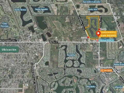 Lanzamiento Barrio San Pedro  -Benavidez  Tigre - Lote a la laguna