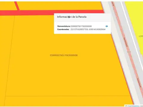 Terreno en Venta de 380000,0 m2