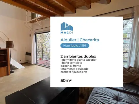 Excelente Dpto. en Alquiler Temporal amoblado.