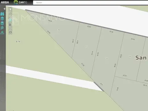 Terreno en Venta en San Pedro, USD 32.000