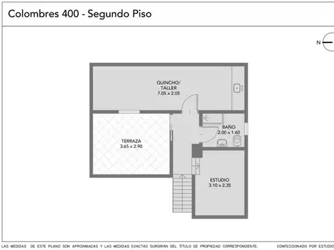 Depto Tipo Casa en Venta de 2 dormitorios