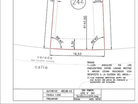 VENTA LOTE EN BARRIO SAN RAMÓN- PILAR DEL ESTE