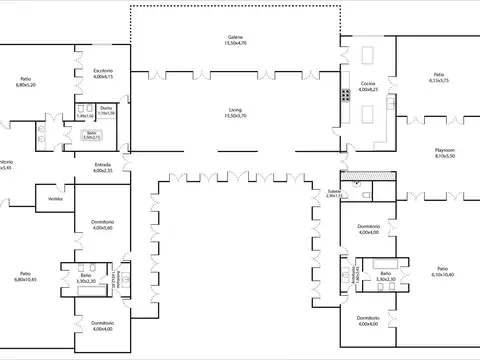 Casa en Venta de 5 dormitorios