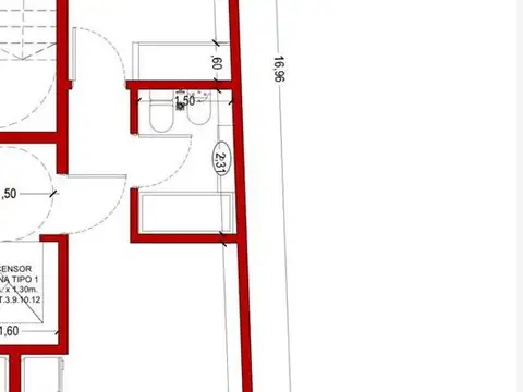 Departamento en Venta de 2 ambientes