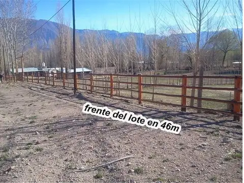 Terreno en Venta en Uspallata, USD 48.000