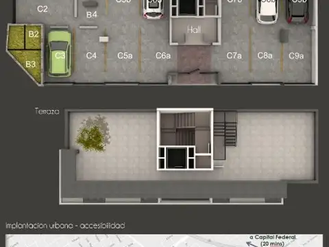 Departamento en Venta de 1 dormitorio