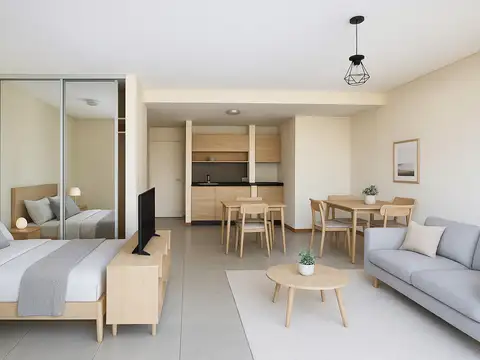 ALQUILER  Monoambiente Divisible con balcón-Caballito