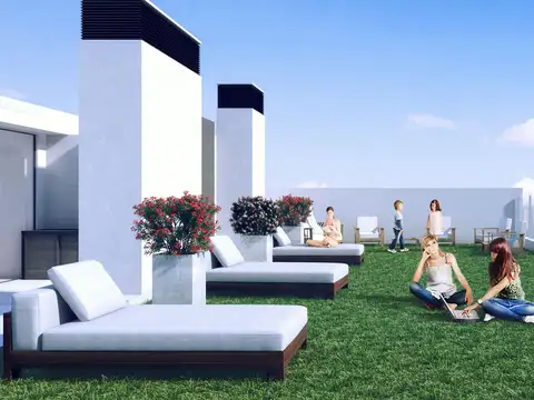 Departamento 2 ambientes con 1 baño