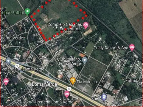 Camino de las toscas al 1100