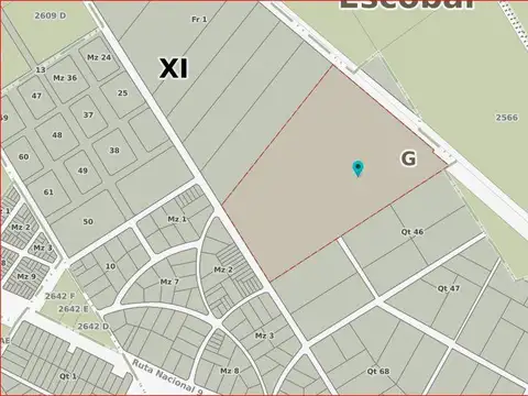 Camino de las toscas al 1100