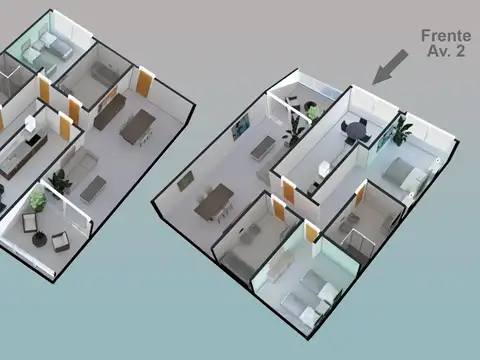 Departamento en Venta de 2 dormitorios