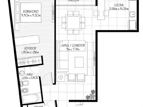 Departamento en Venta en Tigre Centro, USD 141.500