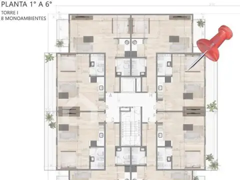 Departamento en Venta de Monoambiente