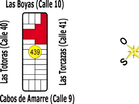 7 Lotes: Las Boyas, Las Torcazas, Cabo De Amarre Y Las Totoras - La Esmeralda - B548