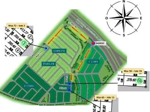 Terreno en Tejas 4 con financiación