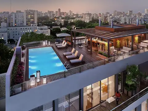 Departamento 2 ambientes con 1 baño