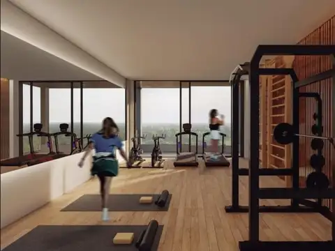 Departamento Monoambiente con 1 baño