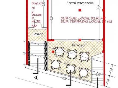 Edificio frente al Río Costanera Quirós